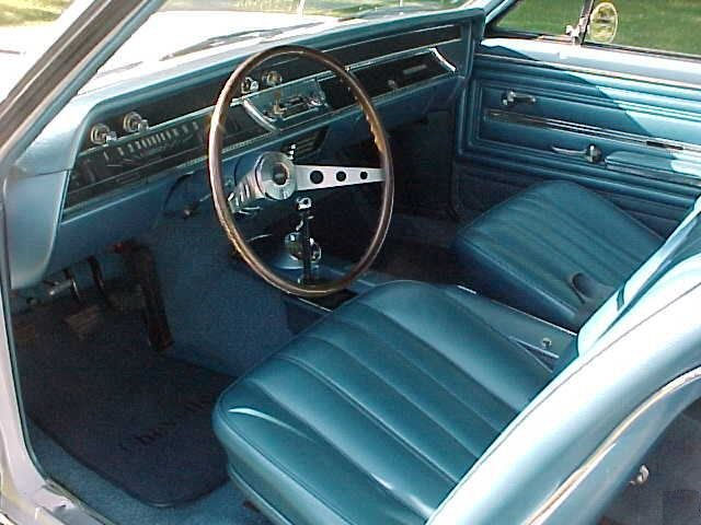 1966 Chevelle Bucket Seat Interior Photos