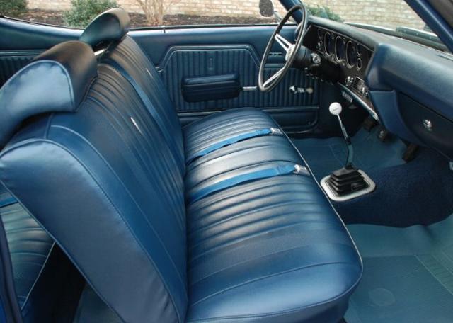 1970 Chevelle Bench Seat Interior Photos