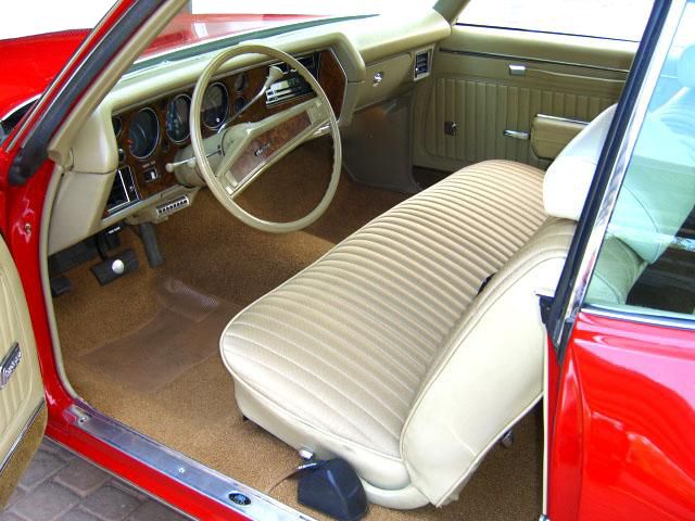 1970 Monte Carlo Bench Seat Interior Photos